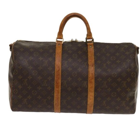 LOUIS VUITTON Monogram Keepall Bandouliere 50 Boston Bag - Picture 3 of 15